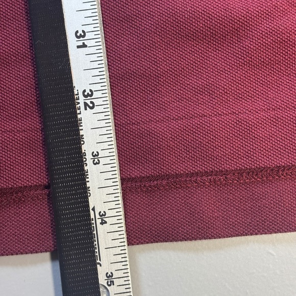 Polo Ralph Lauren Big Pony #3 Polo Shirt Mens XLT Big & Tall Burgundy - Picture 10 of 12